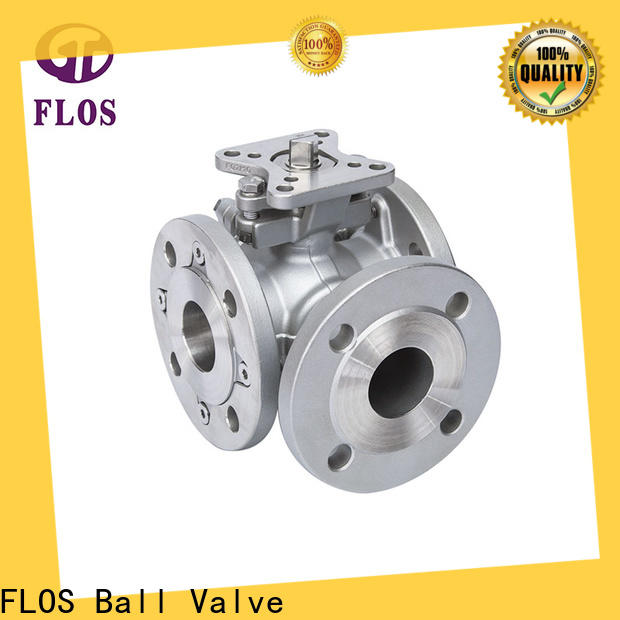FLOS pneumatic 3 way ball valve company
