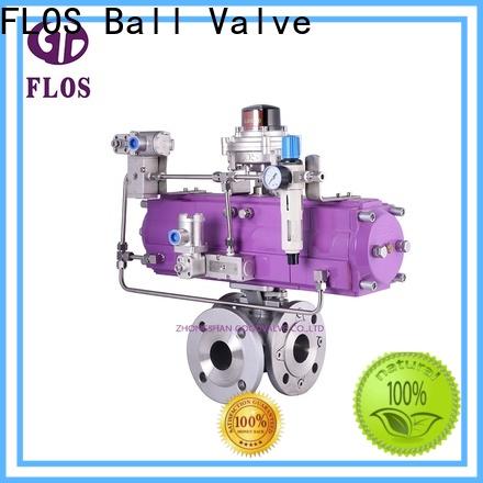 FLOS flanged end ball valve Supply